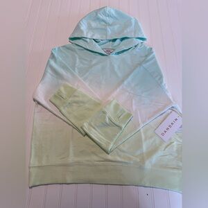 Danskin Light Green Ombre Hoodie